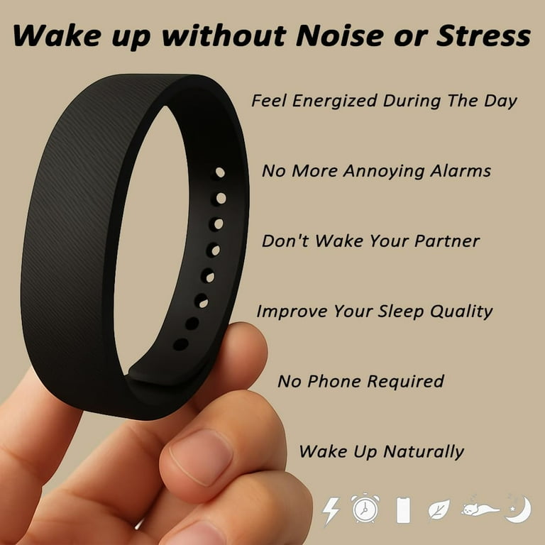 underwear sex toy Vibrating Alarm Clock Band, Quiet Alarm Band for Men Women, Vibration  Wake-Up Silent Alarm Wristband for Deep Sleepers, for Happier Morning (w)