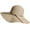 Light Coffee, variant on CoCopeaunts Wide Brim Bucket Hat for Women Summer Beach UV Protection Sun Cap Outdoor Traveling Charming Large Fisherman Hat