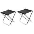 thumbnail image 4 of Taburete de campamento plegable 2x Portable Poldable COMOLO PROCTIVE ENTERENCIA Taburos para campamentos al aire libre para viajar en la barbacoa de, 4 of 8