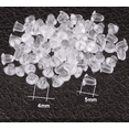 thumbnail image 2 of Earring Backs, 200PCS Clear Rubber Earring Backs, Silicone Earring Stoppers, Earring Backs Replacement, 2 of 4