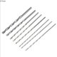 thumbnail image 5 of 8pcs 200mm Brocas extra largas HSS Juego de brocas de vástago recto Herramientas de perforación de metal de madera esquí esquí Gafas de esquí, 5 of 5