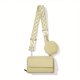 thumbnail image 4 of Bolso para teléfono móvil de moda para mujer, bolso cuadrado pequeño compacto y portátil, bolso bandolera, monedero gratis, 4 of 5