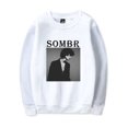 thumbnail image 1 of Chandail à Col Rond Sombr Merch Photos Unisexe Hommes Femmes à Manches Longues Streetshirt, 1 of 3