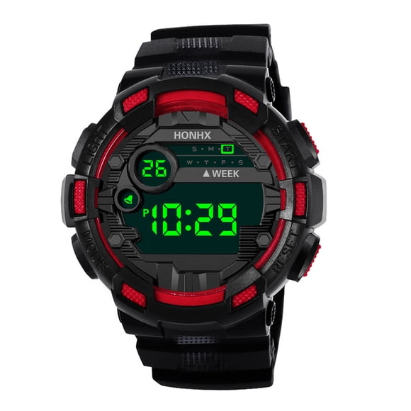 Reloj deportivo para hombre, relojes para hombre, reloj digital LED para hombre, reloj deportivo con fecha para hombre, reloj electrónico para exteriores, reloj general