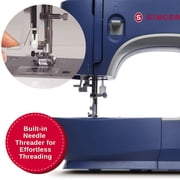 SINGER® M3330 Navy Blue Sewing Machine with Accessories , 23 built-in Stitches Deliver 97 Stitch Applications , 1-Step Buttonhole, Free Arm, LED Light , Portable, Perfect For Beginners