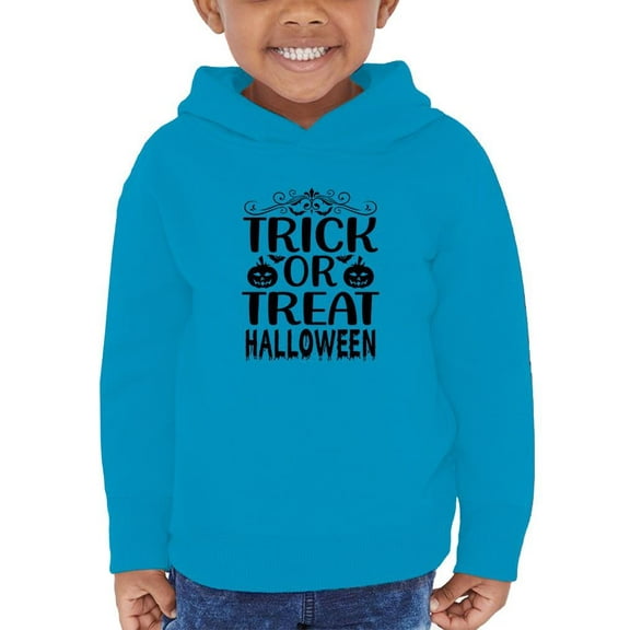 Trick Or Treat Spooky Vintage Hoodie Toddler -Image by Shutterstock, 5 Toddler