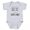 Heather Gray, variant on CafePress - 50 Percent Mom Dad Me T Shirts Body Suit - Cute Infant Bodysuit Baby Romper - Size Newborn - 24 Months
