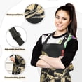 thumbnail image 2 of Skull Head and Rose 5 Pcs Kitchen Set Heat Resistant Oven Mitts and Non-Slip Pot Holders with Adjustable Cooking Apron, 2 of 6