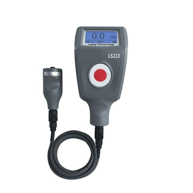 LS220H Coating Thickness Gauge LS221 LS223 Dry Film Thickness Meter For Ferrous Non-ferrous Metal Substrates ,Automatic Calibration