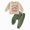 H202-Green, variant on TOWED22 Baby Boy Clothes 2Pcs Fall Winter Long Sleeve Sweatshirt with Pants Set Toddler Cute Print Outfits