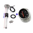 thumbnail image 1 of 52MM Gauge Water Level Gauge Red Light 0-190Ohm Water Tank Level Indicator Meter With Fuel Water Level Sensor 150MM 200MM 250MM ,Easy to Install, 1 of 7