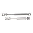 thumbnail image 4 of Eje De Transmisión De Acero Inoxidable RC, Eje De Transmisión RC De Bajo Ruido Resistente Al Desgaste Plateado Con Tornillo M4 Para Coche De Control Remoto 1/10 OTVIAP RC Stainless Steel Drive Shaft, 4 of 8