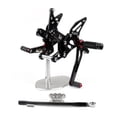 thumbnail image 1 of Rearset Rear set Foot pegs For Kawasaki ZX6R ZX 6R 2007-2008 Black, 1 of 4