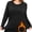 A Black, variant on Plus Size Thermal Shirts for Women Fleece Lined Crew Neck Base Layer Long Sleeve Top,1X-5X