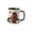 green, variant on Cinvoph 300mL Ceramic Coffee Mug with Handle for Coffee Milk Water, Decorative Golf Themed Cup for Home Kitchen Office Drinkware