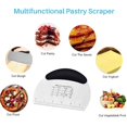 thumbnail image 3 of Shengyu Blender Stainless Steel Pastry Set Multipurpose Bench Scraper for Pastry Butter and Pizza Smooth Baking Tools, 3 of 6