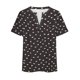 thumbnail image 5 of Fiudx Camisetas para Mujer Camiseta Holgada de Manga Corta con Cuello Redondo y Estampado Informal Grande para Mujer, 5 of 5