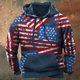 thumbnail image 1 of Sudadera con capucha para hombre, estilo casual, con estampado de la antigua Grecia, para deportes, blusa de poliéster., 1 of 3