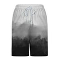 thumbnail image 5 of COSFO Tie Dye Swim Trunks Men Casual Elastic Waist Board Shorts Loose Beach with Compression Liner Mens Shorts, 5 of 6