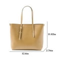 thumbnail image 3 of Coofit Sac à Main Épaule Mode Grande Capacité Sac Fourre-Tout Épaule Sac à Main, 3 of 10