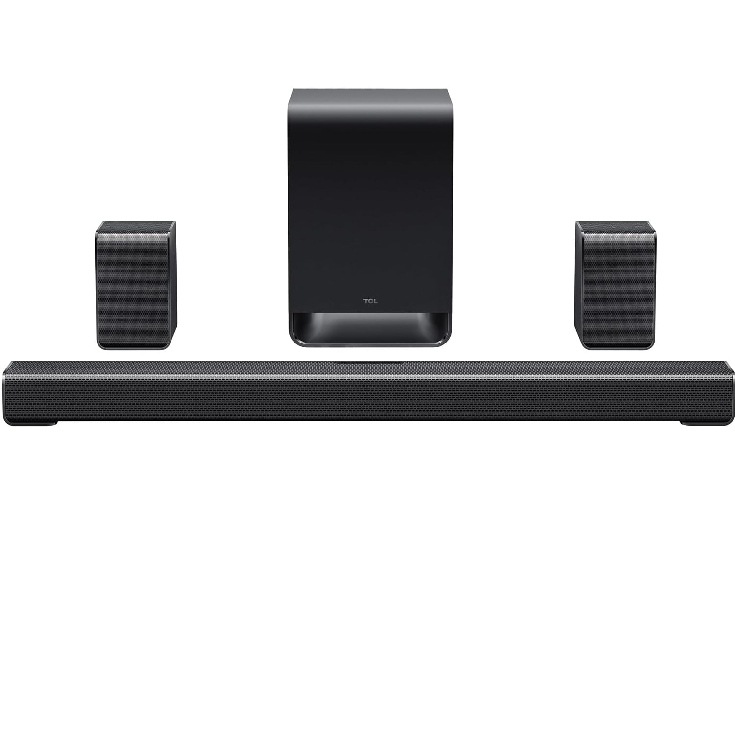 TCL 5.1 Channel Soundbar System (New 2026) - Dolby Atmos, DTS:X, Wireless Subwoofer, Wireless Surround Speakers, Bluetooth Music Streaming, and AI Sonic Auto Room Calibration - S Series, S65K