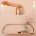 thumbnail image 5 of TIMIFIS Bathroom Organizer Hair Dryer Wall Mount, Towel Toothbrush Toothpaste Perfume Comb Blow Dryer Organizer Storage Hanging Shelf Rack Stand, Bathroom Organizer Toothbrush Holders, 5 of 5