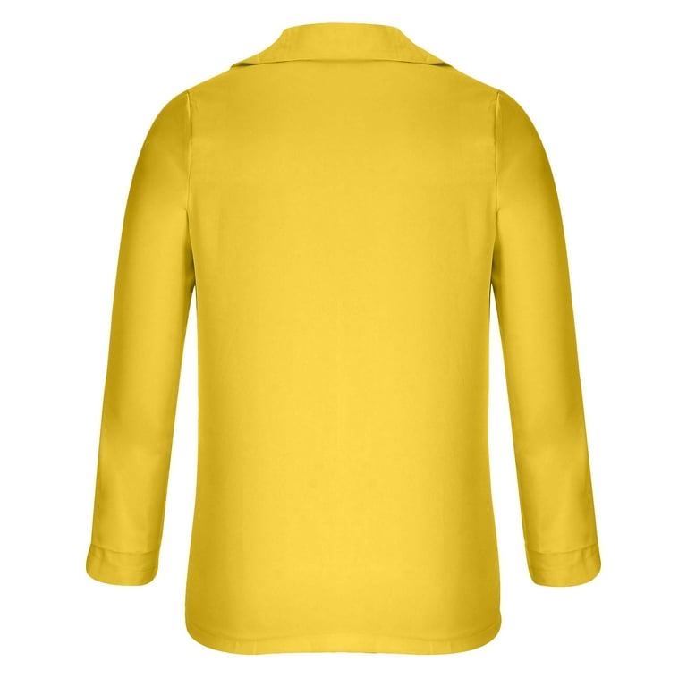 Casual Work Solid Solid Color Turn-back Collar Outerwear Casual Work Solid Solid Color Turn-back Collar Outerwear