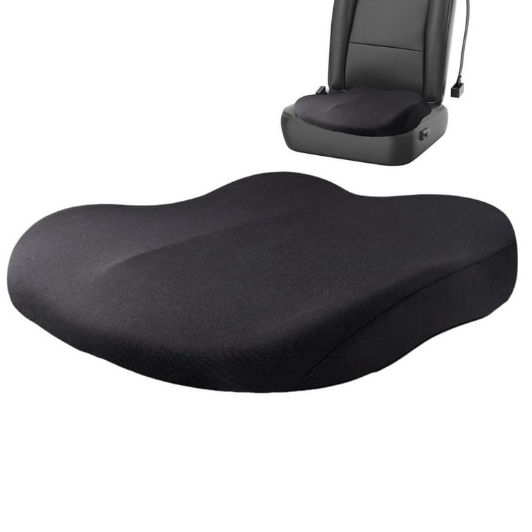 TISHIJIE Car Seat Cushion for Car Seat Driver - Comfortable Memory Foam Car  Seat Pad for Butt Pain & Back Pain Relief - Universal for Most Seats in