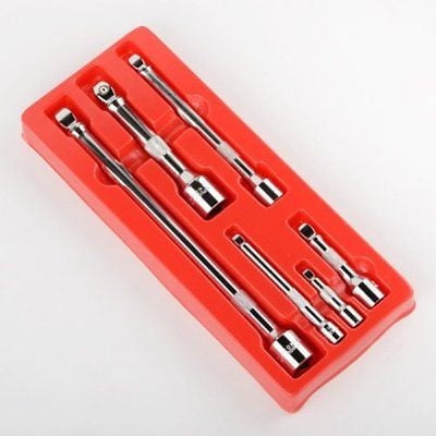 

6 Piece 3/8 Drive Wobble Extension Bar Tool Set Woble Flexible End