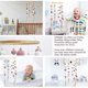 thumbnail image 4 of Bamboo Crib Mobile with Wind Chime and Felt Balls - Bed Decoration, 4 of 5
