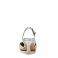 thumbnail image 4 of Naturalizer Dalary Women's Slingback Pump Silver Leather 9M, 4 of 5