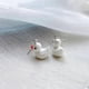 thumbnail image 1 of Lindos pendientes de gomitas de osito de peluche con diseño de dibujos animados, orejas de hongo, té con leche, A14, 1 of 5