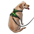 thumbnail image 2 of Honeii Green Lightning for Dog Harness: a three-buckle adjustable vest featuring an instant control handle and reflective design for easy, medium-sized dogs-Medium, 2 of 6