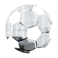 thumbnail image 2 of Mirrored Acrylic Soccer Ball Wall Decoration Acrylic Wall Stickers For Boys Girls Room Living Room Bedroom, 2 of 6
