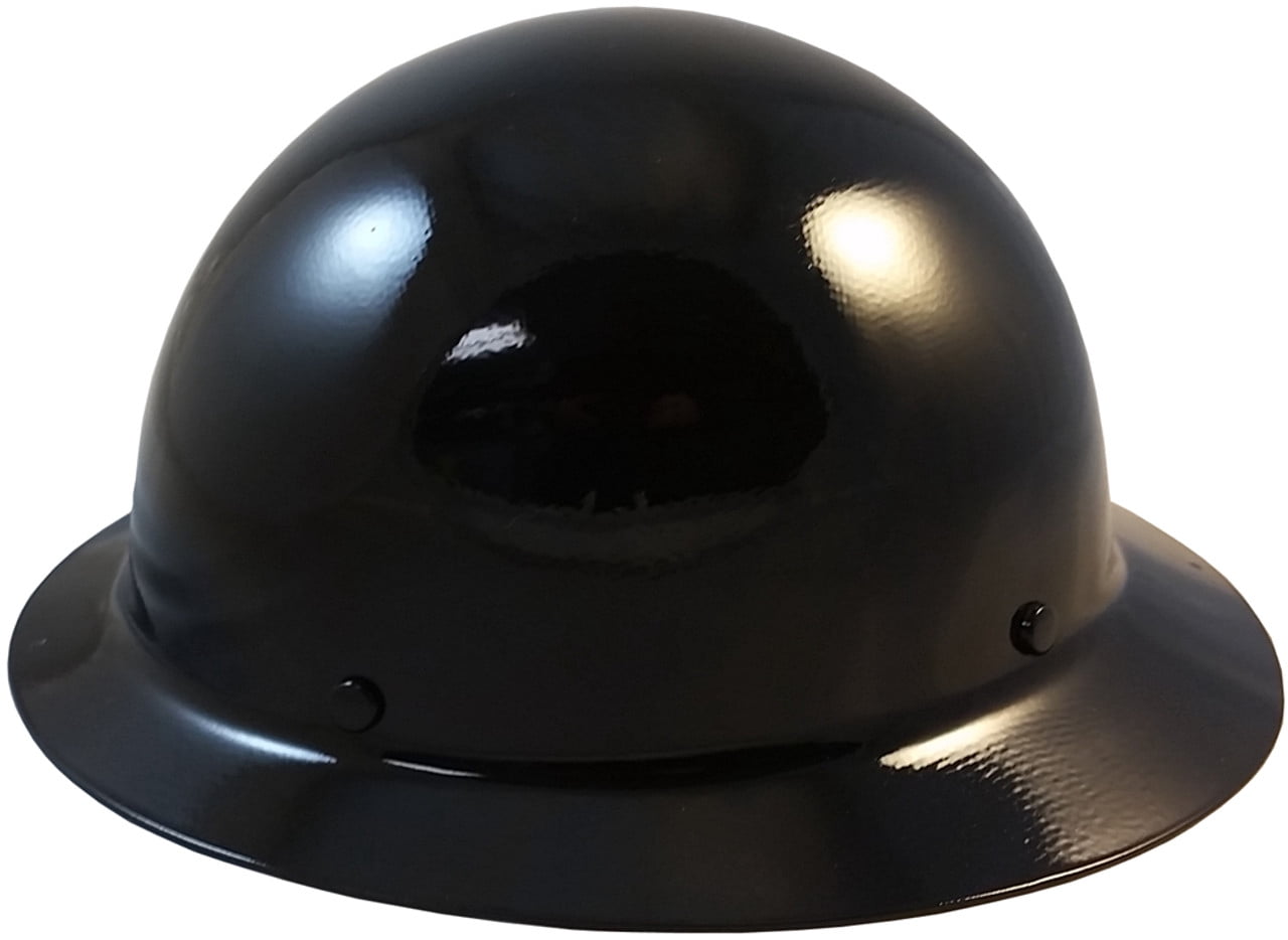 MSA Skullgard Full Brim Hard Hat with STAZ ON Suspension - Black