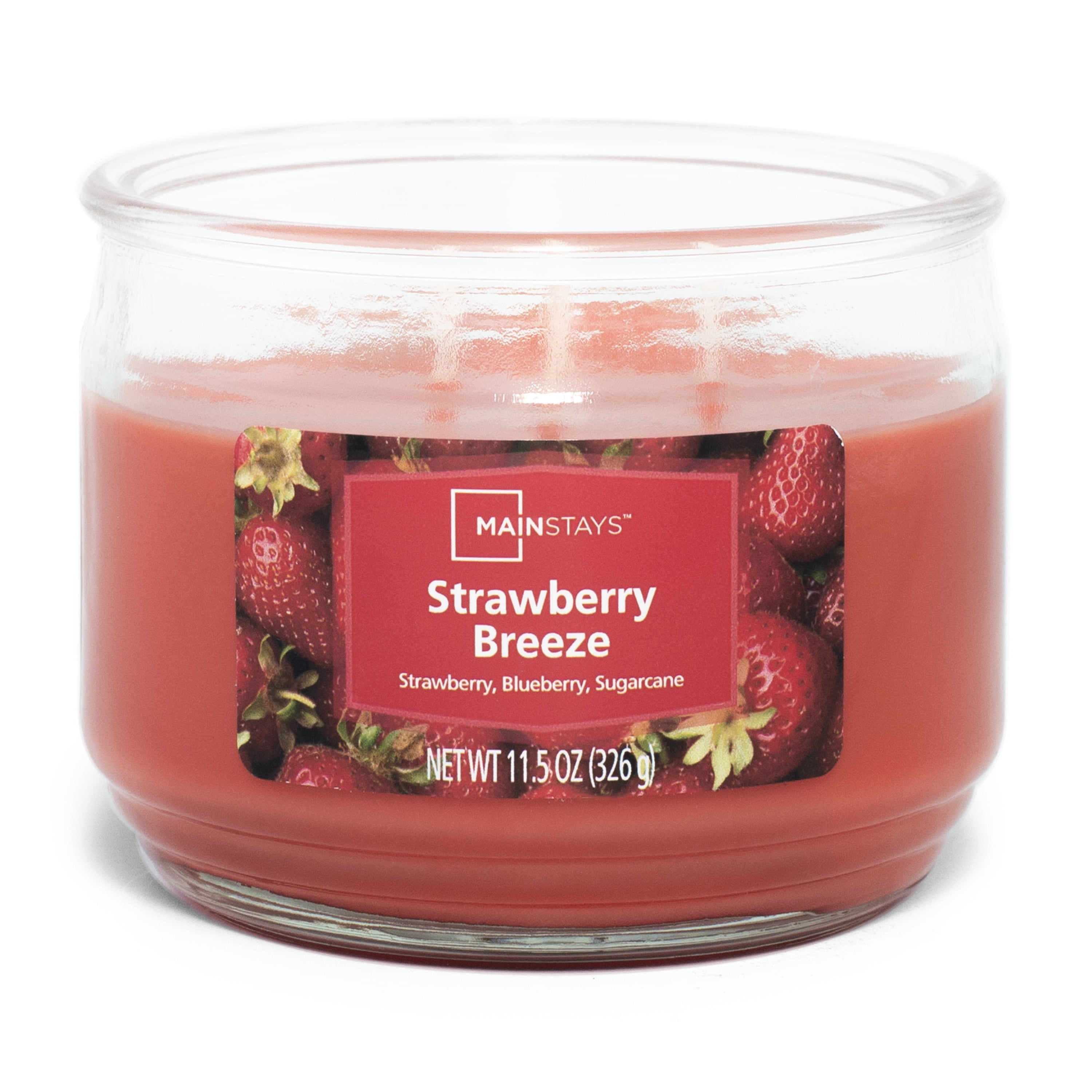 Mainstays 20oz Lilac Breeze Scented Jar Candle – 2-Pack – Single Wick, Blended Wax, Purple