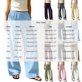thumbnail image 5 of Bixock Women Pajamas Pants Loungewear Pants Solid Color Long Pajama Pants Straight Leg Elastic Drawstring Waist Side Pockets Soft Homewear Indoor Sleepwear Trousers Women Clothings, 5 of 5