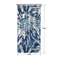 thumbnail image 5 of Colorful Tie Dye Pattern Shower Curtain 36"x72" ,Bathroom Decorative Shower Curtains Set with 12 Hooks,Modern Waterproof Washable Shower Curtain, 5 of 6