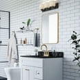 thumbnail image 5 of Design House Isla Rounded Corner Wall Mirror with Gold Frame, 30-Inch by 20-Inch, 2-Pack, 5 of 12