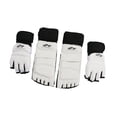 thumbnail image 2 of Guantes de karate con protector de manos y pies para taekwondo para adultos y niños, sin guantes, mitad de la pantorrilla. Xxs, 2 of 9