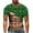 Green 8, variant on Kaemgyyd Men's St. Patrick's Day T-Shirt Trendy Clothes Soft Green Print Crewneck Tee Plus Size Short Sleeve Tops