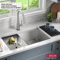 thumbnail image 4 of Kraus 95B931-30S-SS Stainless Steel 33" Rectangular Undermount Sink, 4 of 17