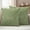 Green, Olive, Khaki, Forest, variant on Teal Green Terracotta Splatter Outdoor Waterproof Pillow Covers, Boho Mottled Vintage Rustic Decorative Rectangle Throw Pillowcase Sofa Cushion Sham for Patio/Couch/Chair, 20"x12" 2 Pack