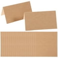 thumbnail image 1 of FRCOLOR Kraft Paper Card Kraft Paper Card for Business Use Brown Color Ensures Durability 35 Sheets Retro Style,4.02"X3.54"X0.2", 1 of 5