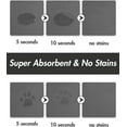 thumbnail image 2 of Absorbent Pet Food Mat, Quick Dry Dog Mat for Food and Water Bowls, Pet Supplies Mat for Dog Cat Puppy Kitten, 2 of 28