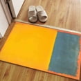 thumbnail image 5 of 3D Printed Rug, Modern Rug, Easy To Clean Rug, Handmade Gift, Yellow Rugs, Printed Rugs, Modern Rugs, Non Slip Rug, Minimal Rug, 3.9'x5.9' - 120x180 cm, 5 of 8