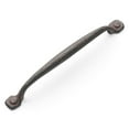 thumbnail image 2 of Hickory Hardware P2997-RI 160 mm Center to Center Refined Rustic Collection Pull, Rustic Iron, 2 of 7