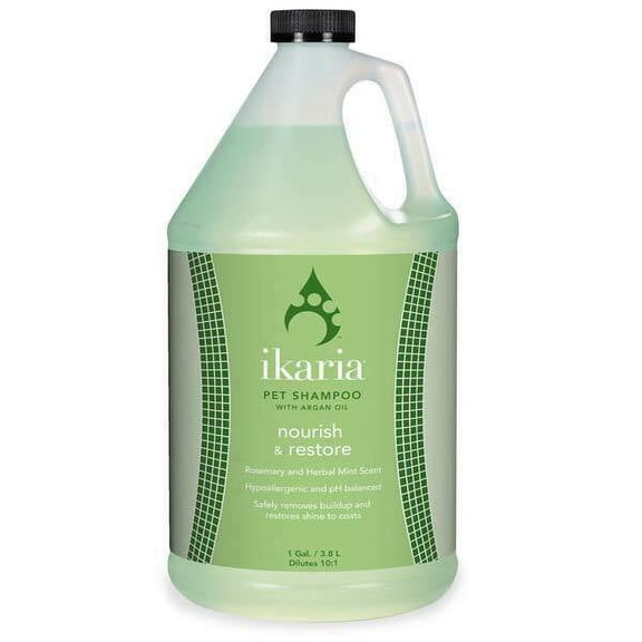 Dog Shampoo Nourishing Argan Oil Detangling Clarifying Moisturizing 16 oz or Gal (1 Gal Nourish & Restore Shampoo)