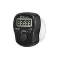 thumbnail image 3 of Finger Tally Counter 0-99999 5 Digital LED Display for Sports Counting, Black, 3 Pack, 3 of 5