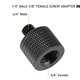 thumbnail image 3 of Cuatro adaptadores de tornillo para cámara: 1/4" macho a 3/8" hembra y 3/8" macho a 1/4" hembra, conjuntos de adaptadores para monitores de cámara, trípodes y soportes, 3 of 5